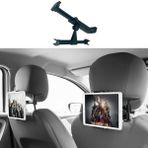 Oto Koltuk Arkası Telefon Tablet Tutucu Ayarlanabilir 360 Derece Dönebilen Pratik Stand (5296)