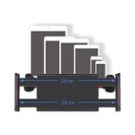 Oto Koltuk Arkası Telefon Tablet Tutucu Ayarlanabilir 360 Derece Dönebilen Pratik Stand - Siyah