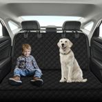 Oto Koltuk Kılıfı Kedi Köpek Araba Koltuk Örtüsü Sıvı Geçirmez Tüm Araçlara Uyumlu Bagaj Havuzu - 140x120 cm