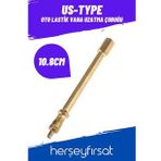 Oto Lastik Vana Uzatma Çubuğu-pirinç-10.8 Cm