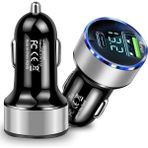 Oto Market Silver Araç Içi USB 3.0 Type C Soketli Çakmaklık Güç Adaptörü Tüm Cihazlar 12V-24V - 001-Renkli