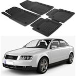 Oto Pandami Audi A4 2000 Uyumlu Paspas Seti PP211A1 - Siyah