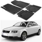 Oto Pandami Audi A4 2002 Uyumlu Paspas Seti PP212A1 - Siyah