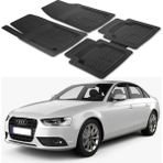 Oto Pandami Audi A4 2013 Uyumlu Paspas Seti PP215A1 - Siyah
