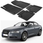 Oto Pandami Audi A6 2011+ Uyumlu Paspas Seti PP226A1 - Siyah