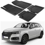 Oto Pandami Audi Q7 2016 Uyumlu Paspas Seti PP246A1 - Siyah