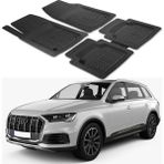 Oto Pandami Audi Q7 2019+ Uyumlu Paspas Seti PP247A1 - Siyah