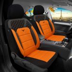 Oto Pandami Bmw 5ER E60 & E61 2003-2009 Uyumlu 1+1 Turuncu Koltuk Kılıfı