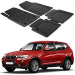 Oto Pandami Bmw X3 F25 2010-2017 Uyumlu Paspas Seti PP274A1 - Siyah