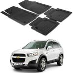 Oto Pandami Chevrolet Captiva 2006 - 2014 Uyumlu Paspas Seti PP183A1 - Siyah