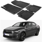 Oto Pandami Citroen C-Elysee 2017+ Uyumlu Paspas Seti PP362A1 - Siyah