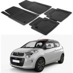Oto Pandami Citroen C1 2014+ Uyumlu Paspas Seti PP338A1 - Siyah