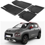 Oto Pandami Citroen C3 Aircross 2018+ Uyumlu Paspas Seti PP342A1 - Siyah
