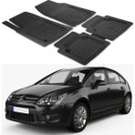 Oto Pandami Citroen C4 2008 Uyumlu Paspas Seti PP345A1 - Siyah
