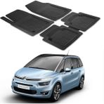 Oto Pandami Citroen C4 Picasso 2014 Uyumlu Paspas Seti PP351A1 - Siyah