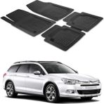 Oto Pandami Citroen C5 2009+ Uyumlu Paspas Seti PP355A1 - Siyah