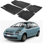 Oto Pandami Citroen Xsara 2004+ Uyumlu Paspas Seti PP372A1 - Siyah