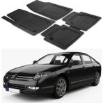 Oto Pandami Citroën C6 2005-2012 Uyumlu Paspas Seti PP358A1 - Siyah