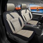 Oto Pandami Dodge Caliber 2006-2011 Uyumlu 1+1 Krem Tay Tüyü Koltuk Kılıfı