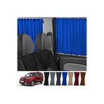 Oto Pandami Fiat Doblo Iı Kısa Şase 2010-2023 Uyumlu Mavi Raylı Oto Perde Takımı