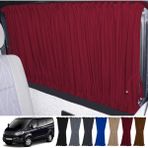Oto Pandami Ford Custom Kısa Şase 2012+ Uyumlu Bordo Raylı Oto Perde Takımı