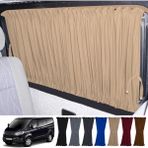 Oto Pandami Ford Custom Kısa Şase 2012+ Uyumlu Krem Raylı Oto Perde Takımı