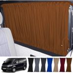 Oto Pandami Ford Custom Kısa Şase 2012+ Uyumlu Taba Raylı Oto Perde Takımı