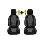 Oto Pandami Ford Tourneo Courier Uyumlu Ortopedik Keten 1+1 Set Koltuk Kılıfı