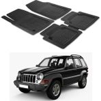 Oto Pandami Jeep Cherokee Kj 2001 - 2008 Uyumlu Paspas Seti PP147A1 - Siyah