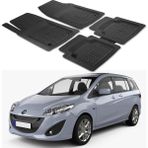 Oto Pandami Mazda 5 2010-2018 Uyumlu Paspas Seti PP650A1 - Siyah