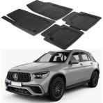 Oto Pandami Mercedes-Benz Glc-Class X253 2006-2019 Uyumlu Paspas Seti PP687A1 - Siyah
