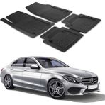 Oto Pandami Mercedes C-Klasse W205/S205 2002-2014 Uyumlu Paspas Seti PP673A1 - Siyah
