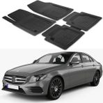 Oto Pandami Mercedes E-Klasse W213 S213 2017 Uyumlu Paspas Seti PP677A1 - Siyah