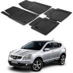 Oto Pandami Nissan Qashqai J10 2007 - 2014 Uyumlu Paspas Seti PP108A1 - Siyah