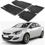 Oto Pandami Opel Astra 2012+ Uyumlu Paspas Seti PP765A1 - Siyah
