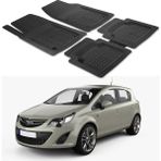 Oto Pandami Opel Corsa 2011 Uyumlu Paspas Seti PP770A1 - Siyah