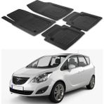 Oto Pandami Opel Meriva 2011+ Uyumlu Paspas Seti PP789A1 - Siyah