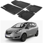 Oto Pandami Opel Meriva 2013-2017 Uyumlu Paspas Seti PP787A1 - Siyah