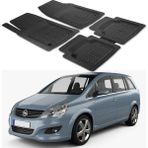 Oto Pandami Opel Zafira B 2005-2014 Uyumlu Paspas Seti PP796A1 - Siyah