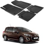 Oto Pandami Peugeot 308 1 Kombi 2007 - 2013 Sw Uyumlu Paspas Seti PP093A1 - Siyah
