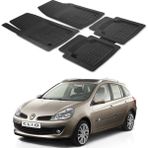 Oto Pandami Renault Clio 3 Grandtour 2005 - 2013 Sw Uyumlu Paspas Seti PP082A1 - Siyah