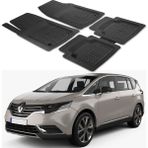 Oto Pandami Renault Espace 2015+ Uyumlu Paspas Seti PP835A1 - Siyah