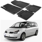 Oto Pandami Renault Grand Espace 2011+ Uyumlu Paspas Seti PP837A1 - Siyah