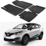 Oto Pandami Renault Kaptur 2017+ Uyumlu Paspas Seti PP849A1 - Siyah