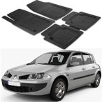 Oto Pandami Renault Megane 2006 Uyumlu Paspas Seti PP856A1 - Siyah