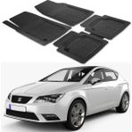 Oto Pandami Seat Leon 3 5f 2012+ Uyumlu Paspas Seti PP885A1 - Siyah