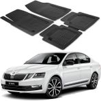 Oto Pandami Skoda Octavia 2012-2019 Uyumlu Paspas Seti PP893A1 - Siyah