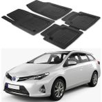 Oto Pandami Toyota Auris E180 2012-2019 Uyumlu Paspas Seti PP935A1 - Siyah