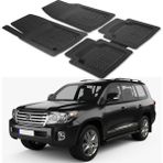 Oto Pandami Toyota Land Cruiser J20 2008-2012 Uyumlu Paspas Seti PP947A1 - Siyah