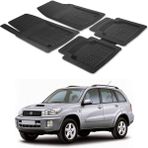 Oto Pandami Toyota Rav4 2. Gen. 2000 - 2006 Uyumlu Paspas Seti PP037A1 - Siyah